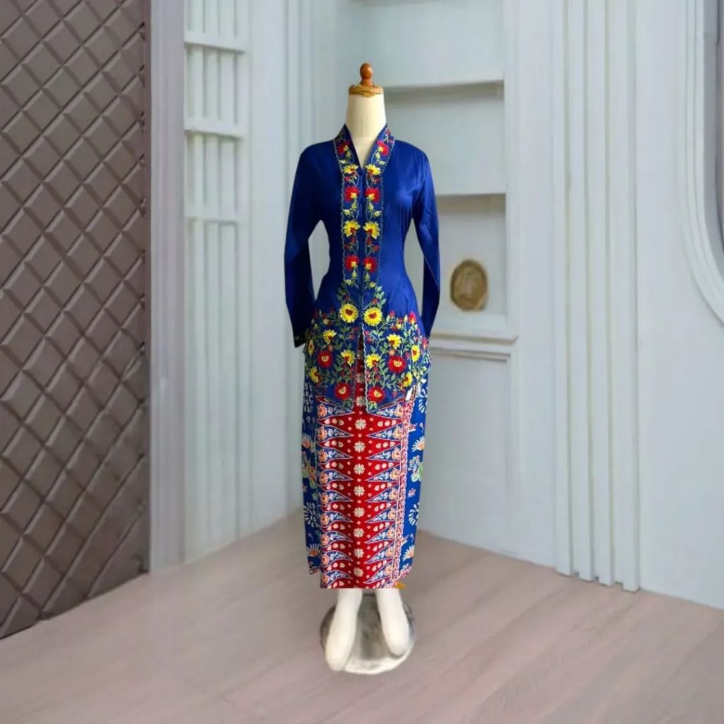 SET KEBAYA ENCIM BORDIR MODERN/KEBAYA ENCIM MODERN/ //  SETELAN KEBAYA ENCIM