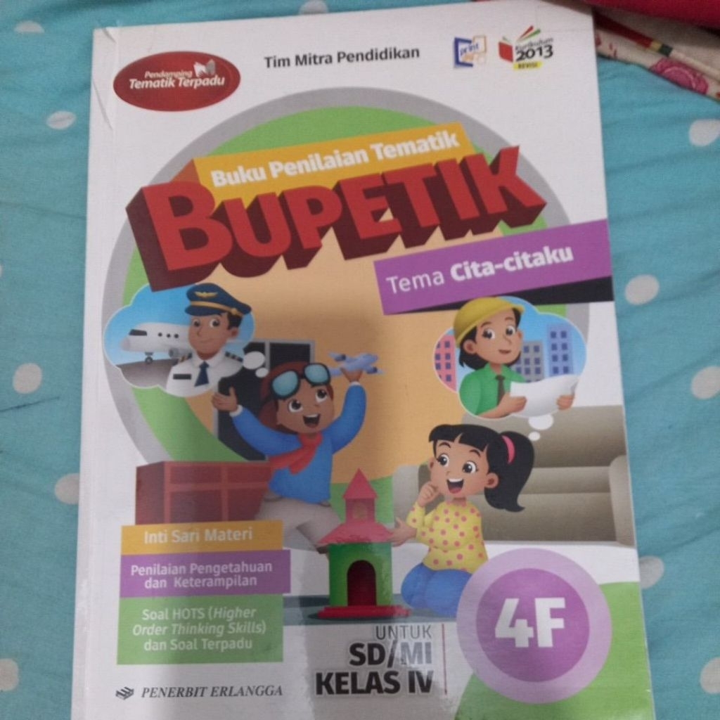 Buku Penilaian Tematik Bupetik Kelas 4 SD