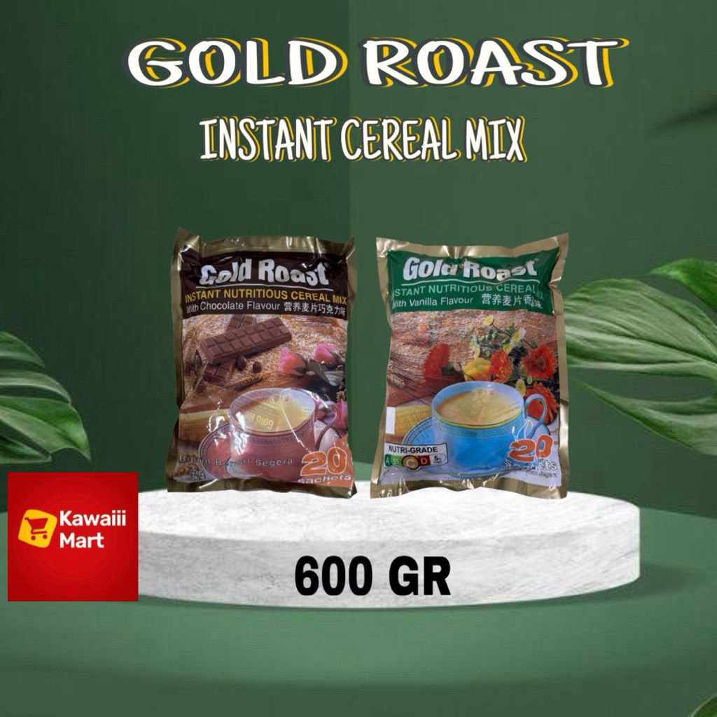 

gold roast isi 20 havermout sereal cereal chocolate vanila
