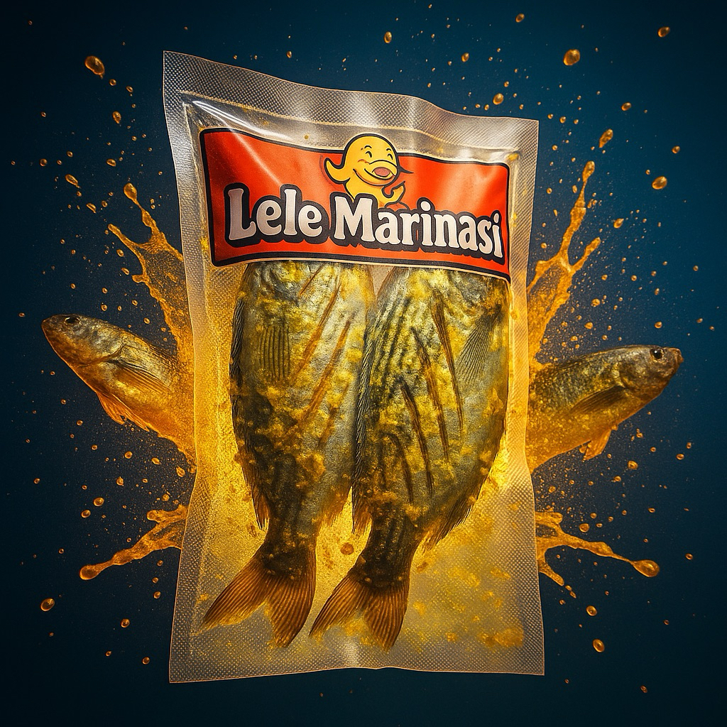 

Ikan kenyar bumbu kuning 1/2kg dengan isi 3/4 ekor Frozen Food Ikan kenyar