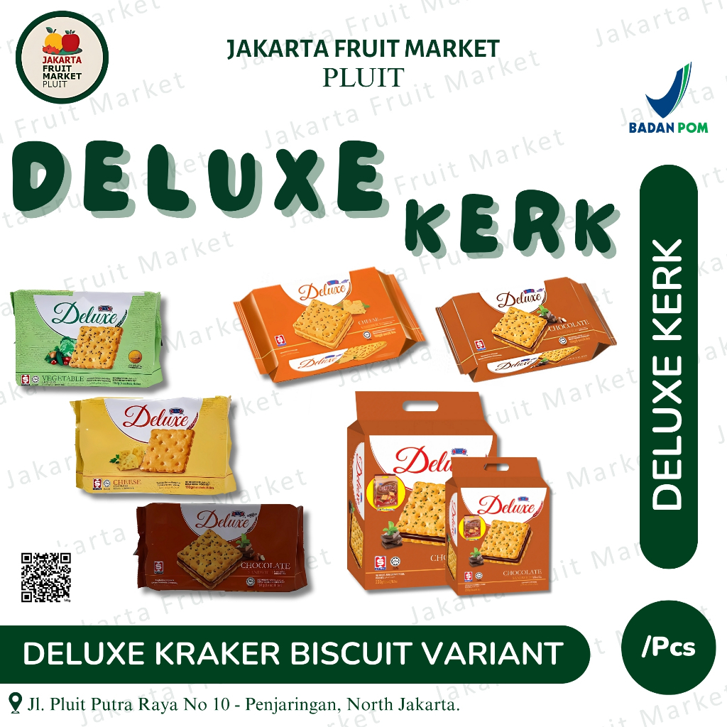 

Biscuit Deluxe Kerk Chesee/Chocolate/Vegetable