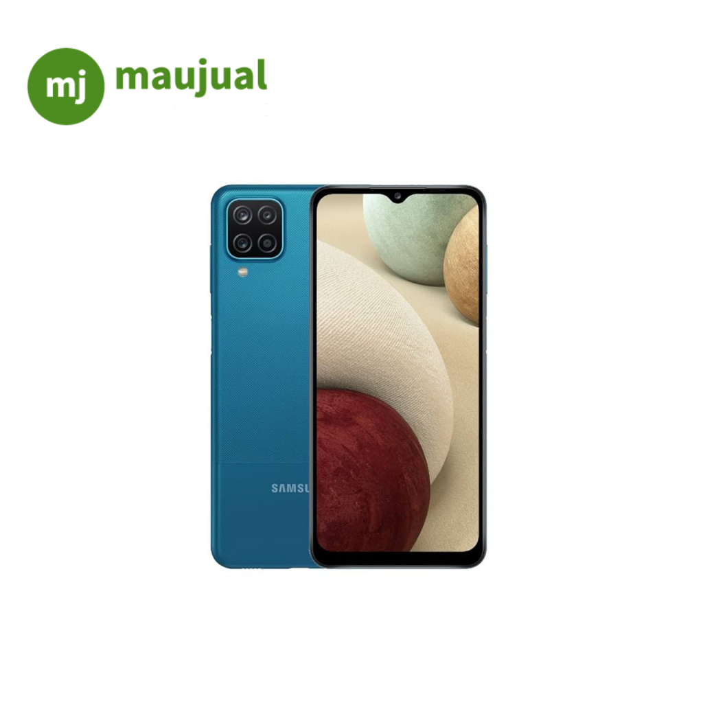 Smartphone samsung Galaxy A12 4gb/128gb Bekas Resmi Indo