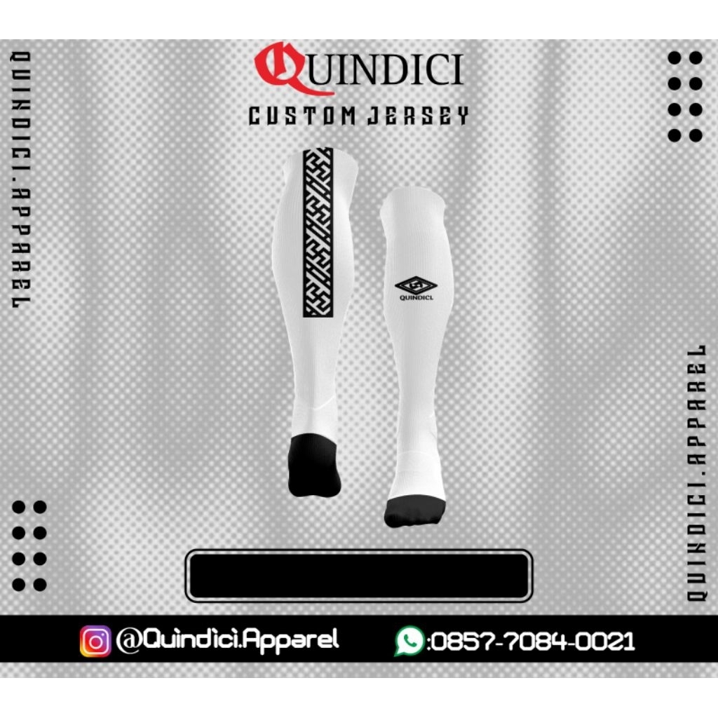 KAOSKAKI SEPAKBOLA/FUTSAL QUINDICI APPAREL