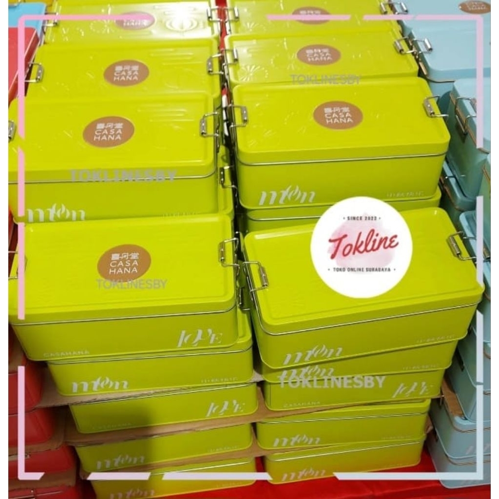 

CASA HANA CASAHANA MOONCAKE MOON CAKE KUE BULAN LOVE MOON FOR TWO GREEN HIJAU ISI 2