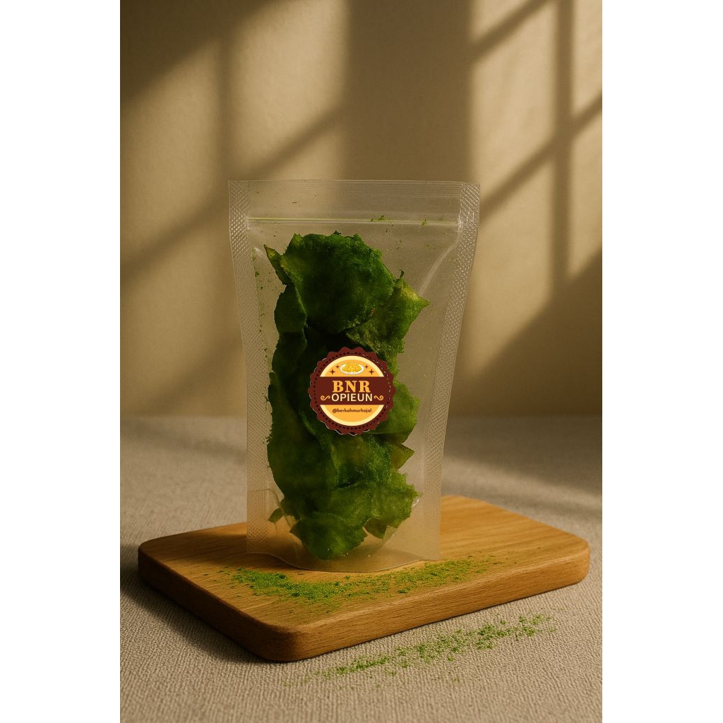 

Keripik Singkong Cabai Hijau 20g – Cemilan Pedas Renyah Murah