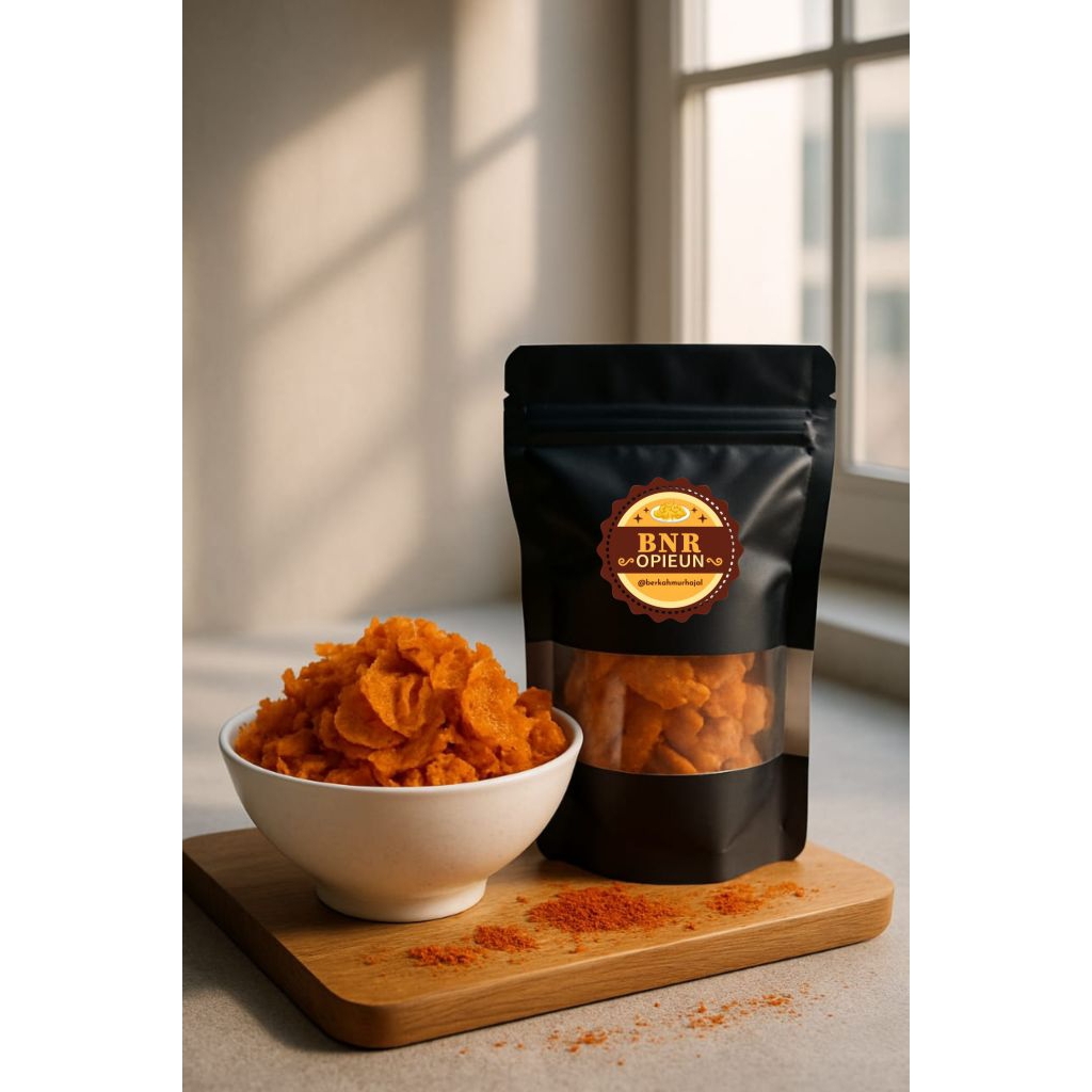 

Keripik Singkong Pedas 70g – Rasa Cabai Merah | Cemilan Renyah Gurih ( potongan lebih tebal)