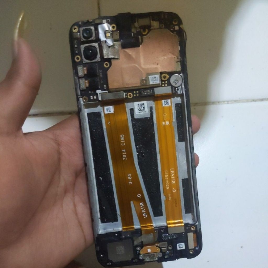 Oppo A91 Mesin Normal, LCD Minus