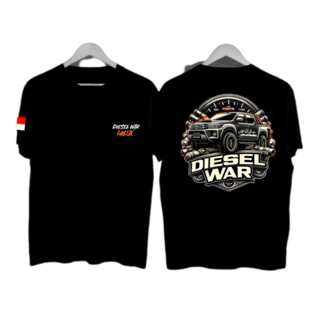 KAOS DIESEL WAR HILUX//TSHIRT NEW