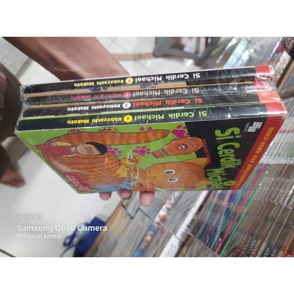 komik si cerdik michael 1-4 tamat