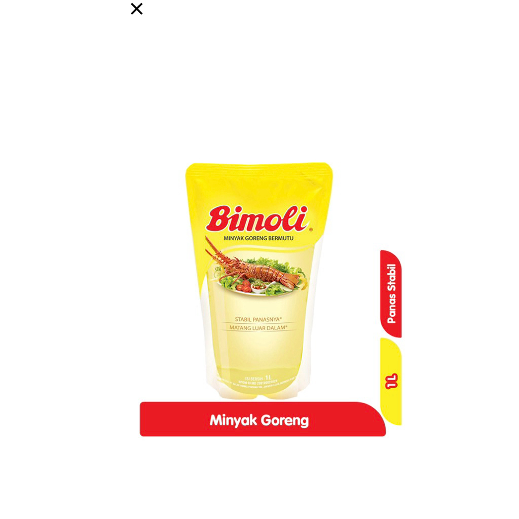 

MINYAK GORENG BIMOLI POUCH 1 liter