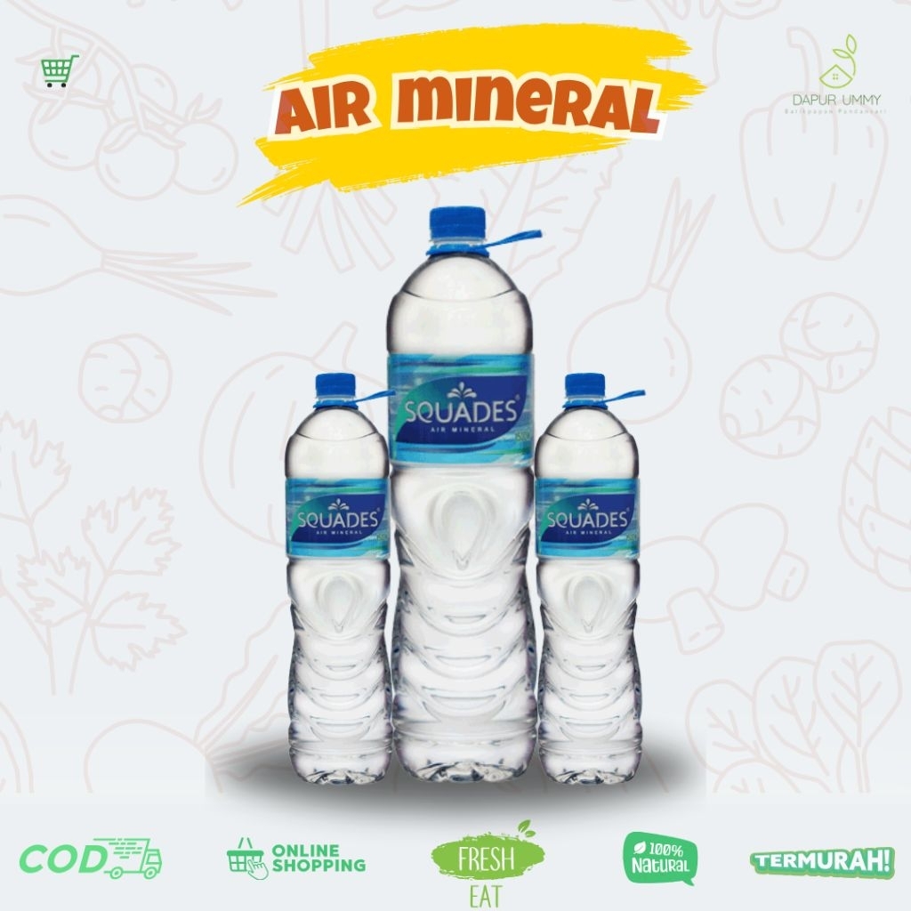 

SQUADES • Air Mineral Botol • 1500ml