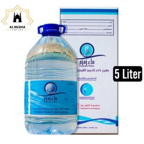 

Air Zam Zam Original Kemasan Galon 5 Liter/ Tanpa Bahan Campuran atau Murni