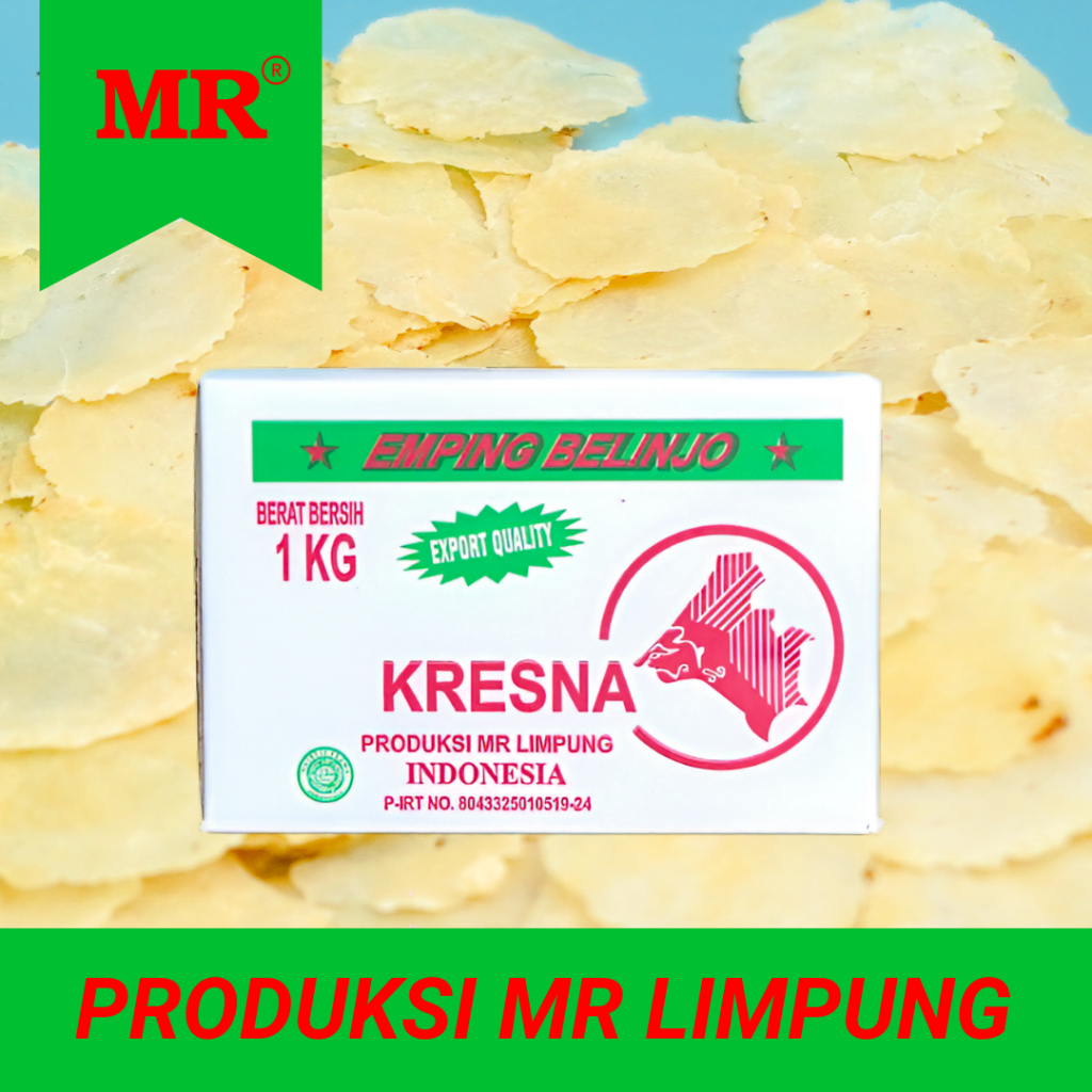 

Emping Melinjo Mentah Kering Super Tipis 1KG Asli Limpung Merk Kresna – Tanpa Pengawet, Kemas Kardus