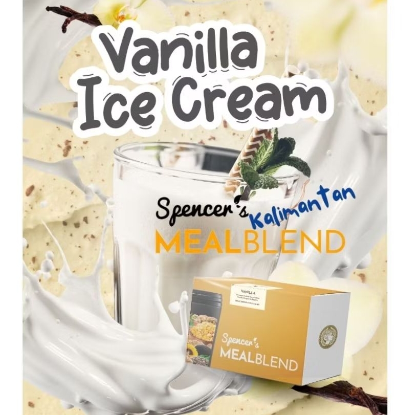 

vanilla Ice Cream Spencers Mealblends Kalimantan