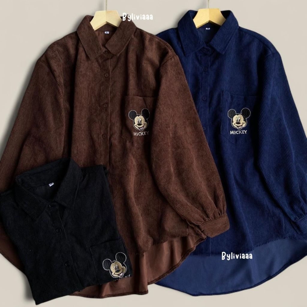 Kemeja Corduroy bordir | Blouse corduroy