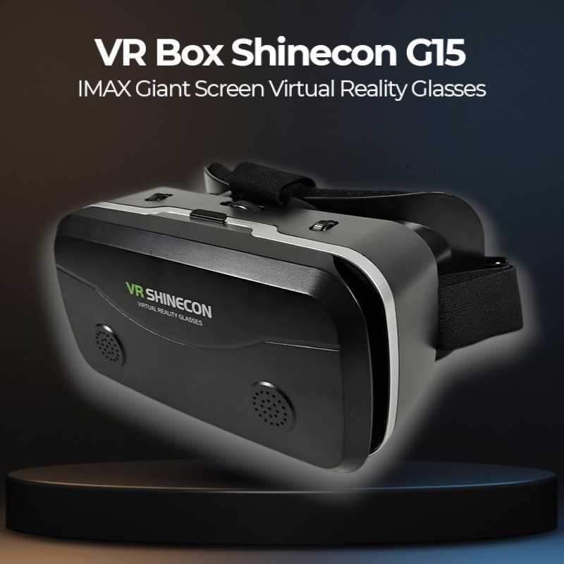 Kacamata VR Shinecon SC-G15 Virtual Reality 3D IMAX untuk HP 4.7–7 Inch – VR Box Game & Movie Suppor