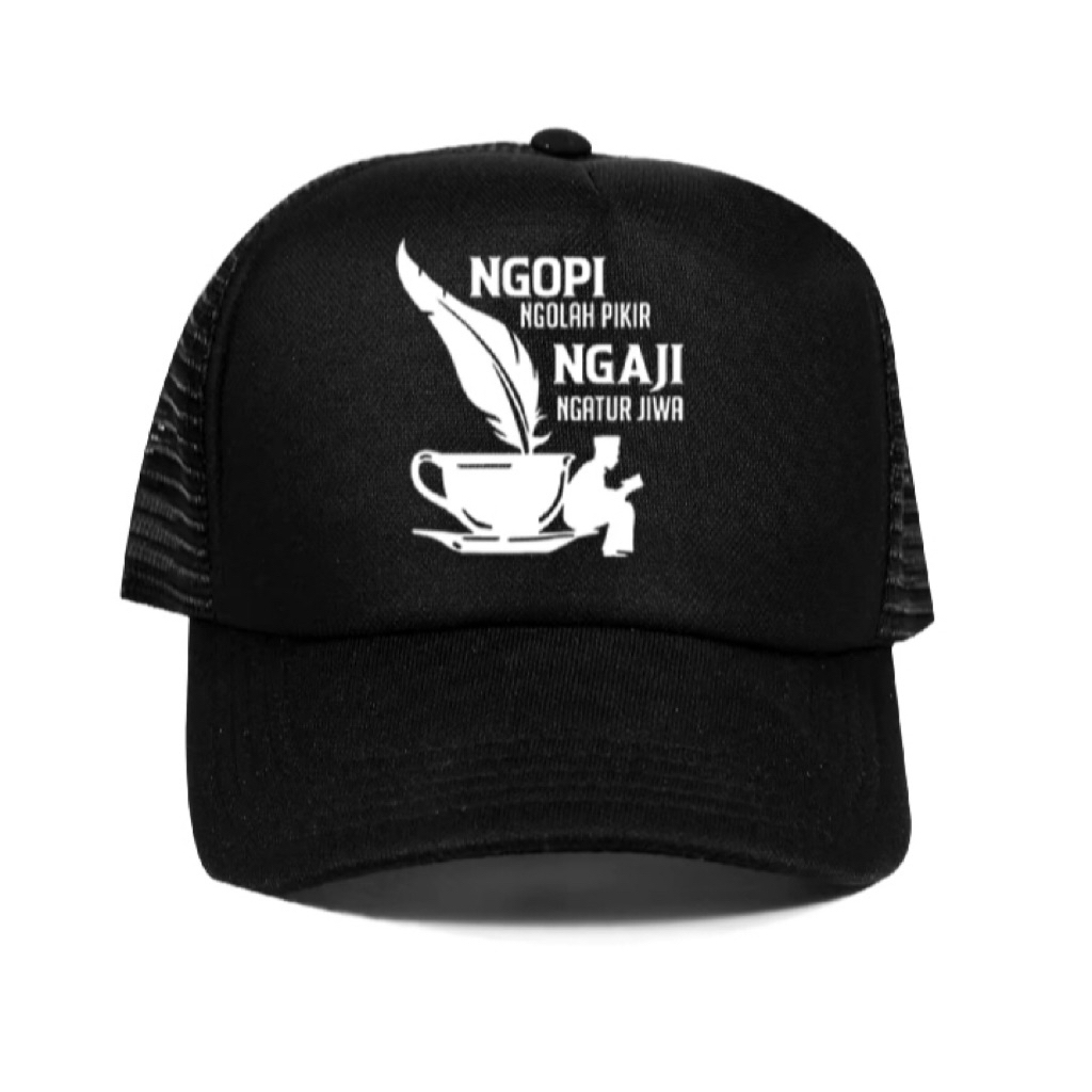 TOPI JARING NGOPI NGOLAH PIKIR NGAJI NGATUR JIWA