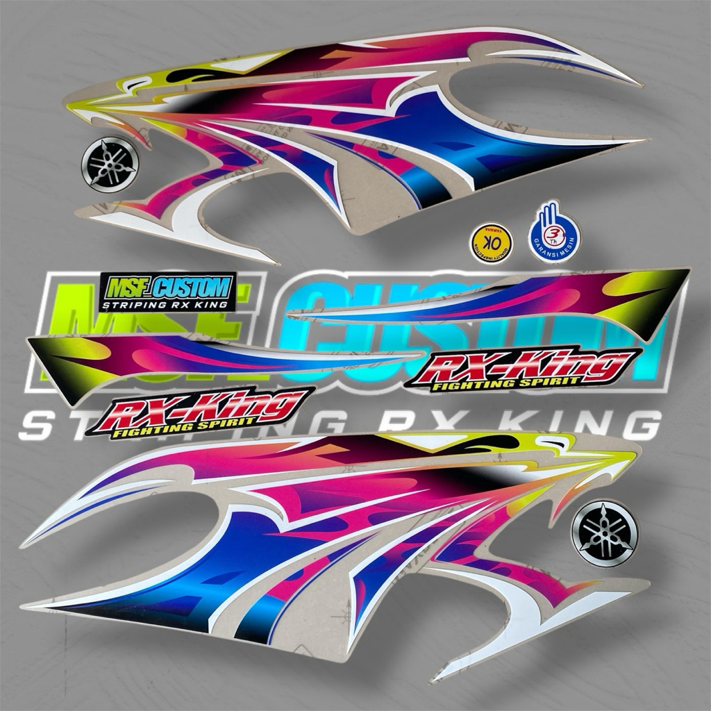 Striping Rx King 2006 Transparan || Striping rx King Dragon