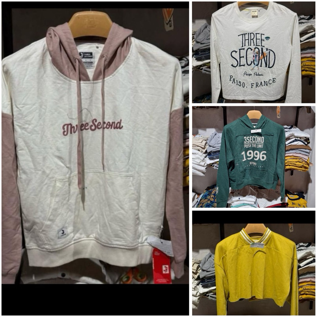 KAOS CEWEK THREE SECOND ORIGINAL