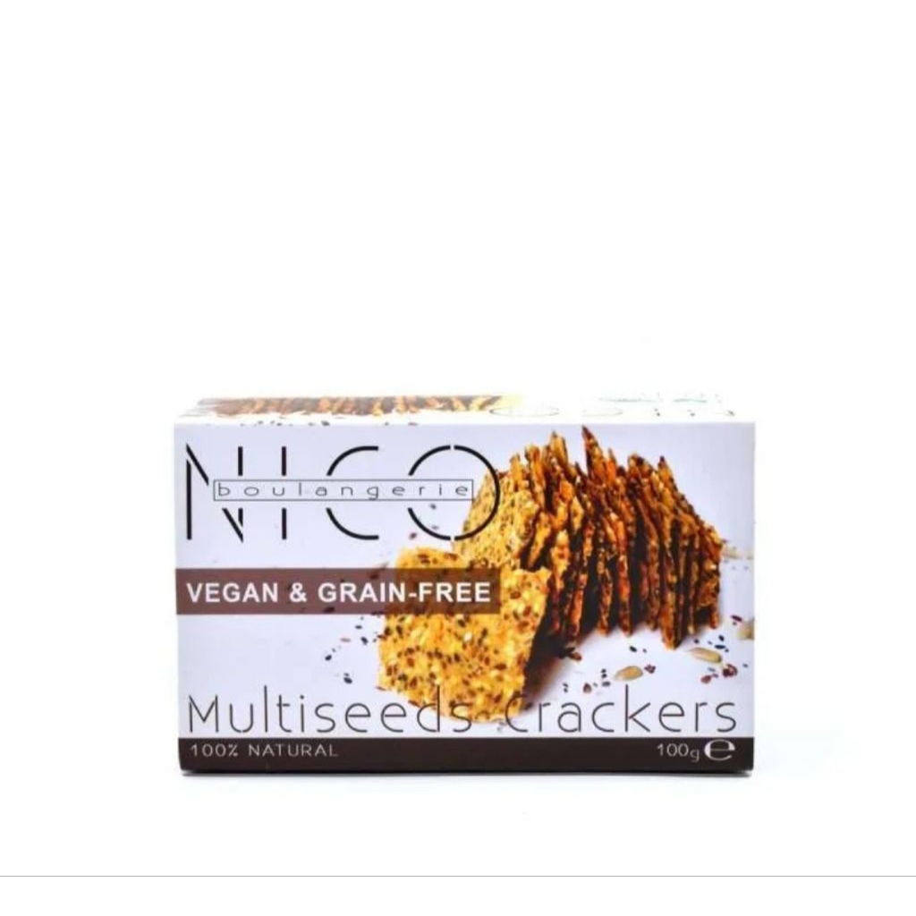 Nico Boulangerie Multiseed Crackers 100gram