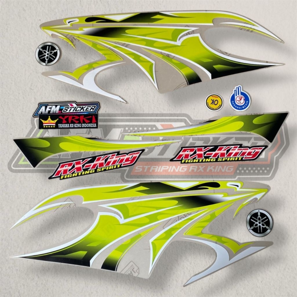 Striping Rx King 2006 Transparan || Striping Rx King Dragon