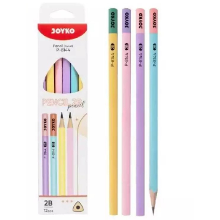 

ATMS-Pensil 2B Joyko Pastel P-8144 (1 LUSIN)