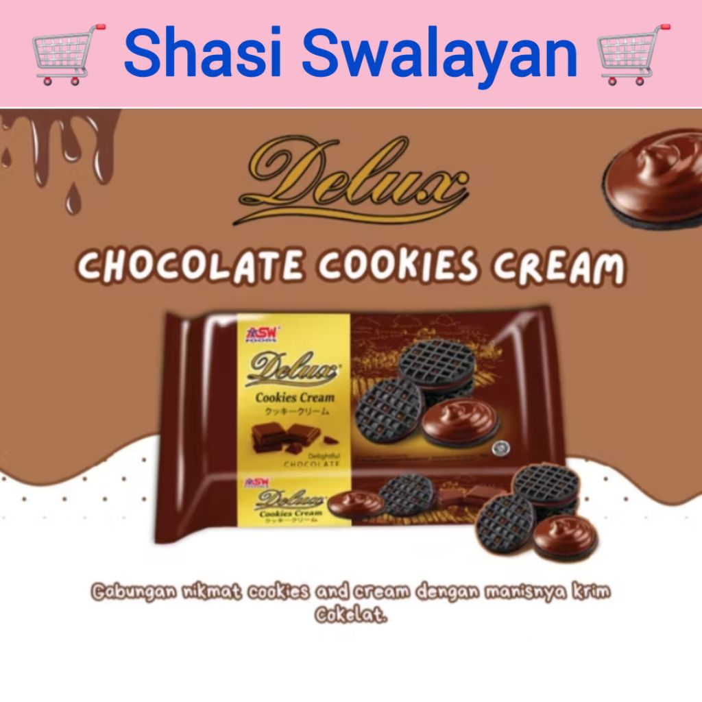 

ASW Delux Cookies Cream 160 gram