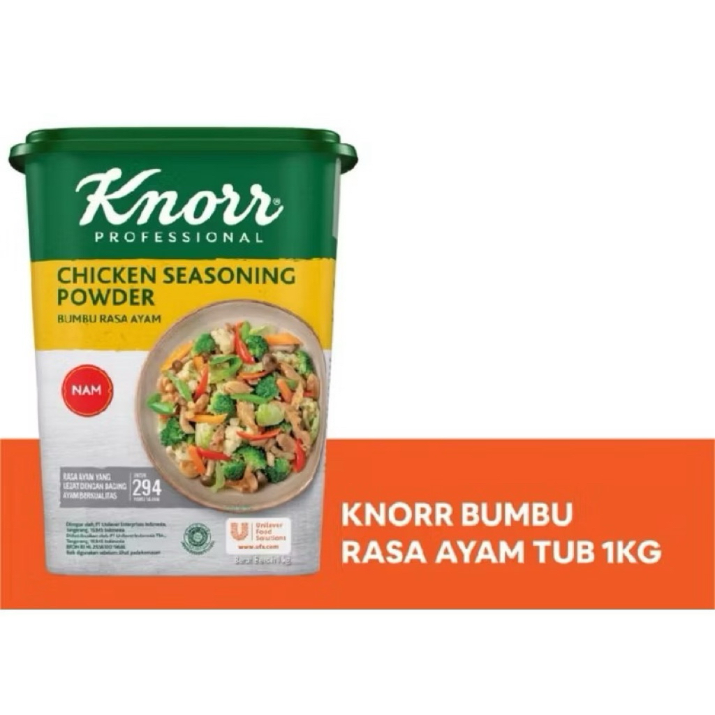 

Knorr Powder Chicken Seasoning NAM 1 Kg Exp 3/26