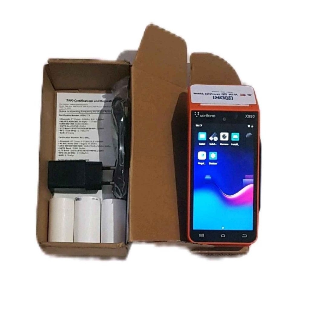 Verifone X990 Baru Komplit