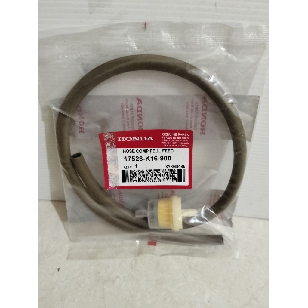 SELANG BENSIN K16-900 UNTUK MOTOR BEAT F1,INJEKSI, SPACY F1