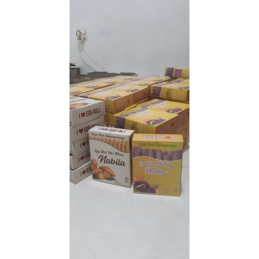 

Egg Roll ubi ungu dan madu