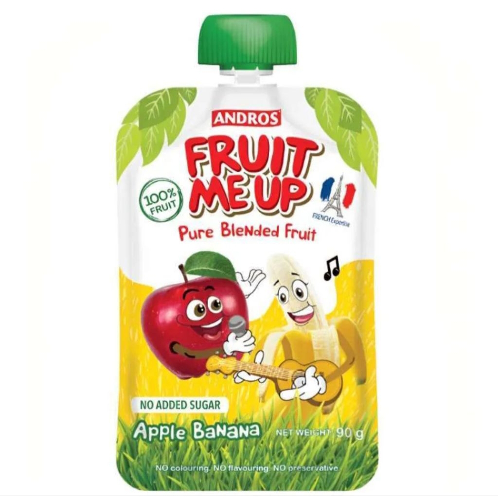 

ANDROS FMU MANGO BANANA PASSION 90GR Andros FMU Mango Banana Passion 90gr adalah puree buah lezat yang menggabungkan kesegaran mangga, manisnya pisang, dan sentuhan asam dari buah markisa