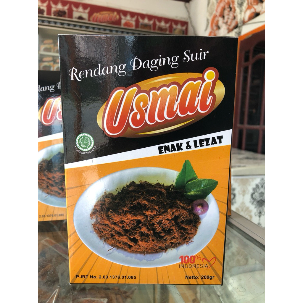 

Rendang Suwir Khas Padang USMAI 200gram