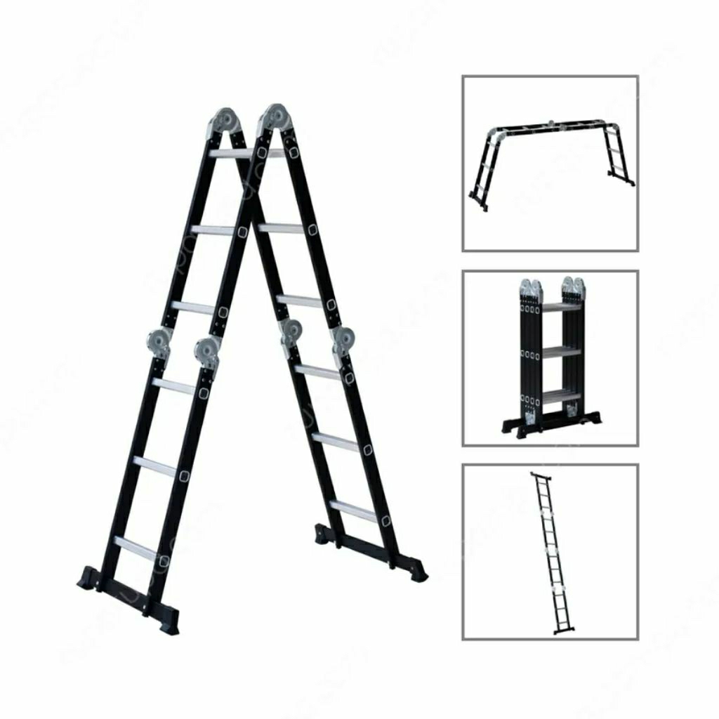 Krisbow Tangga Lipat Multi Fungsi 3 Meter