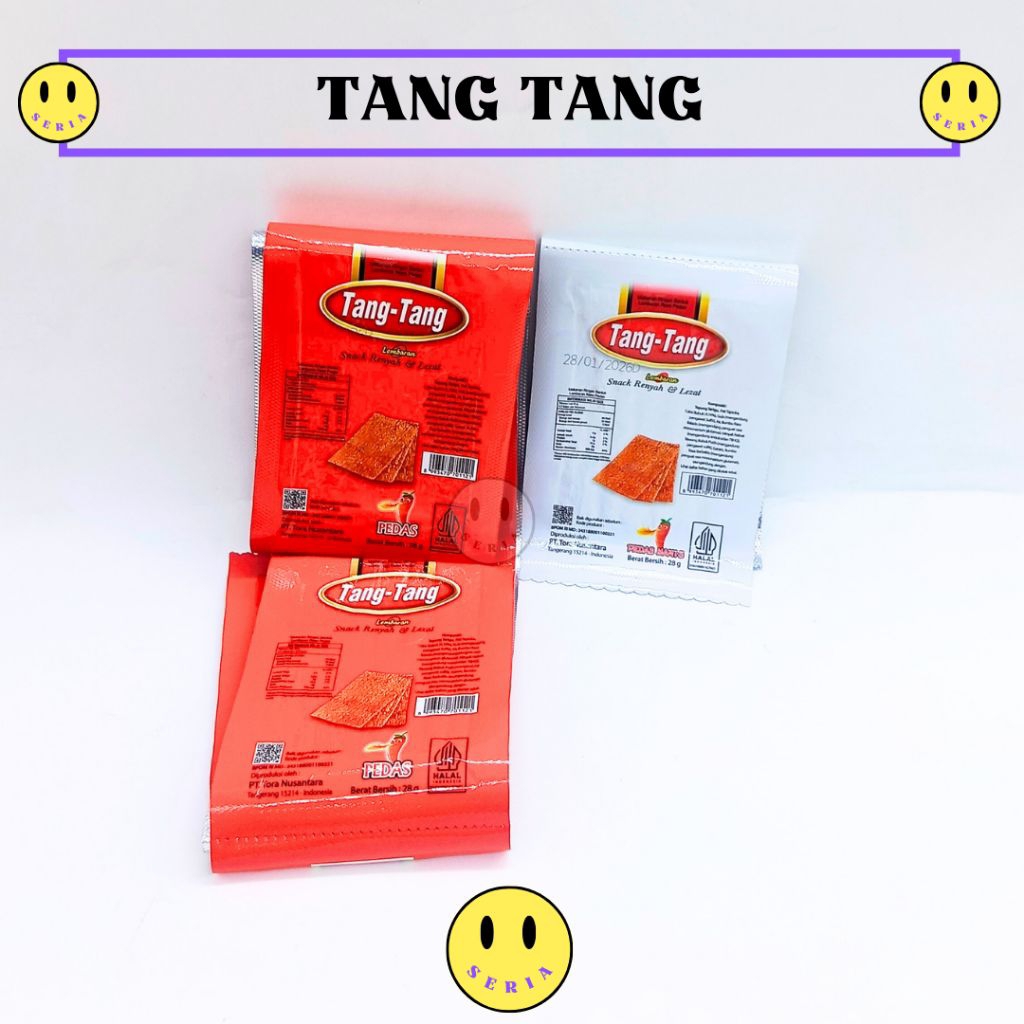 

Tang tang snack kembang tahu isi 1 pcs rasa spicy cemilan pedas manis halal