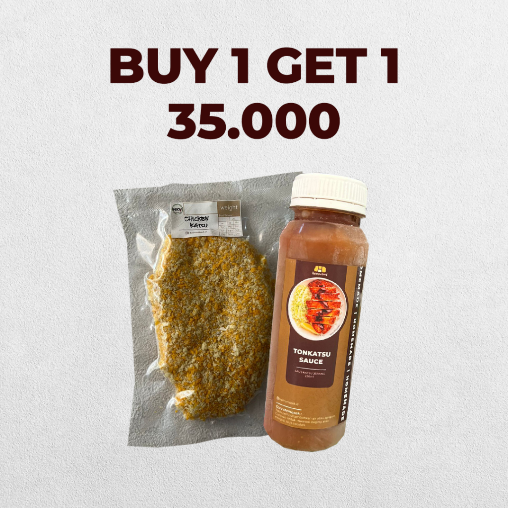 

(8.8 SALE) Saus Katsu Homemade FREE Chicken Katsu