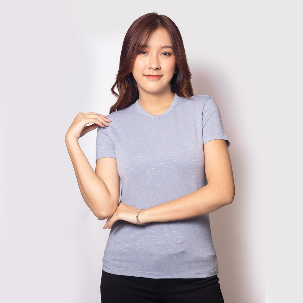SF SUPER PREMIUM Samantha Shiro/Kaos Shiro Premium/Kaos Wanita/Kaos Shiro/SOUTH FORMED