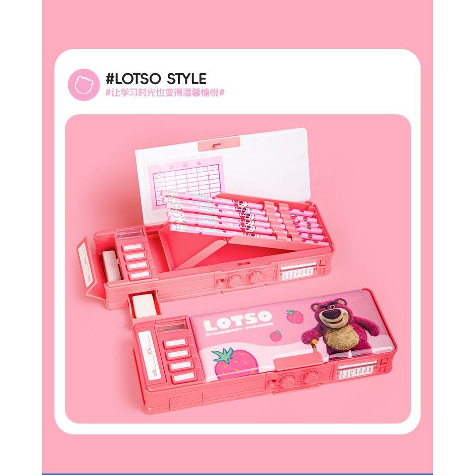 

Kotak Tempat Pensil Magnet 2 sisi Karakter LOTSO disney toys story tahan lama murah kualitas tinggi