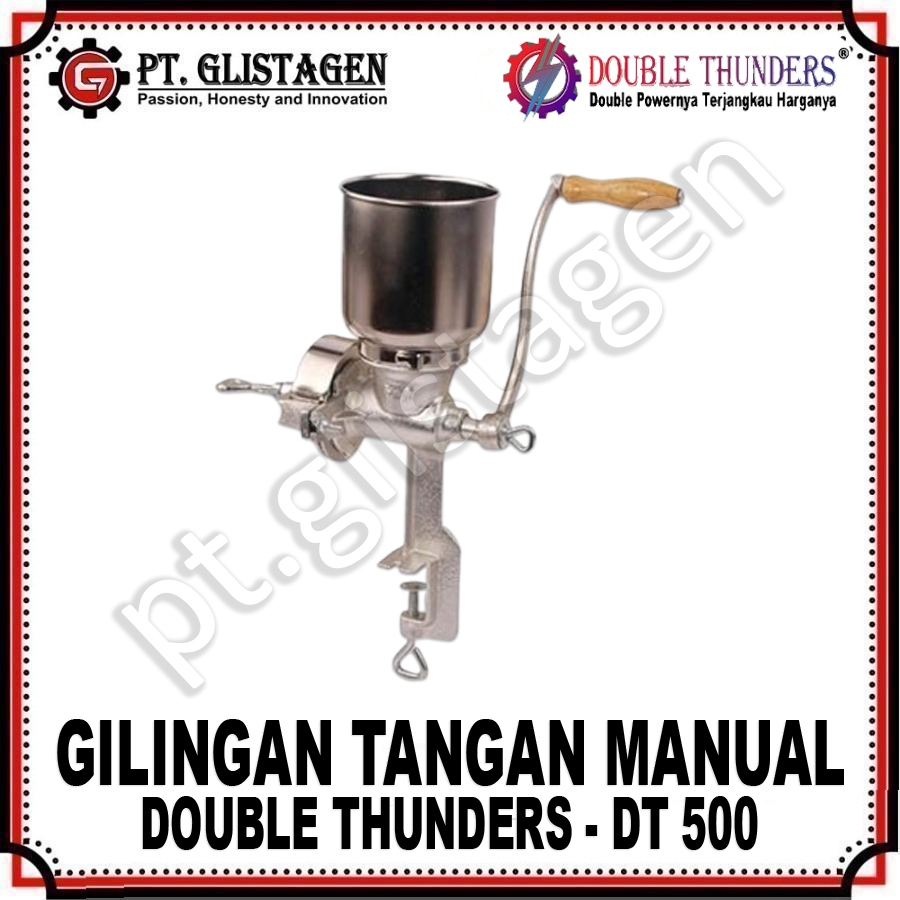 Dt-T500 Mesin Giling Jagung Kopi Lada Kacang Rempah Biji Mesin Gilingan Manual Mesin Gilingan Manual