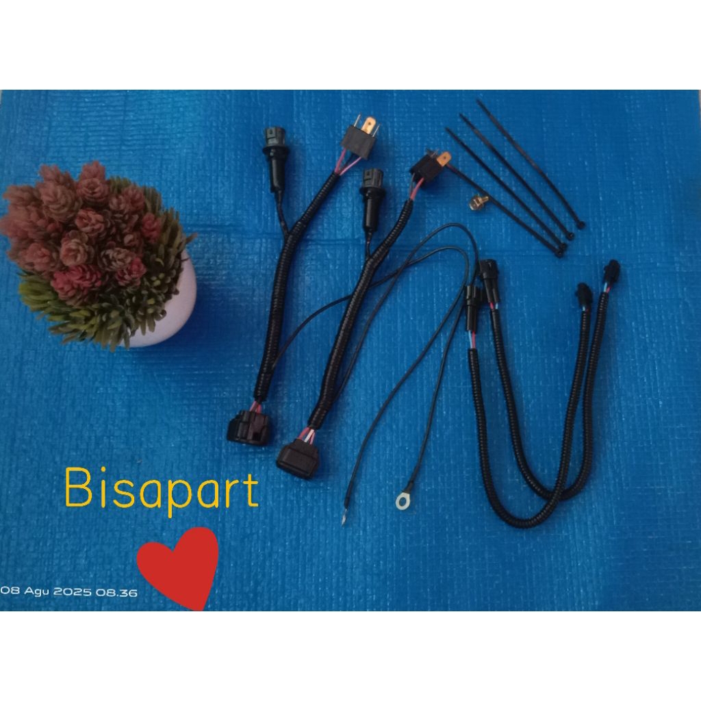 soket pnp upgrade dari headlamp brio/mobilio old H4 up ke headlamp projie RS OLD