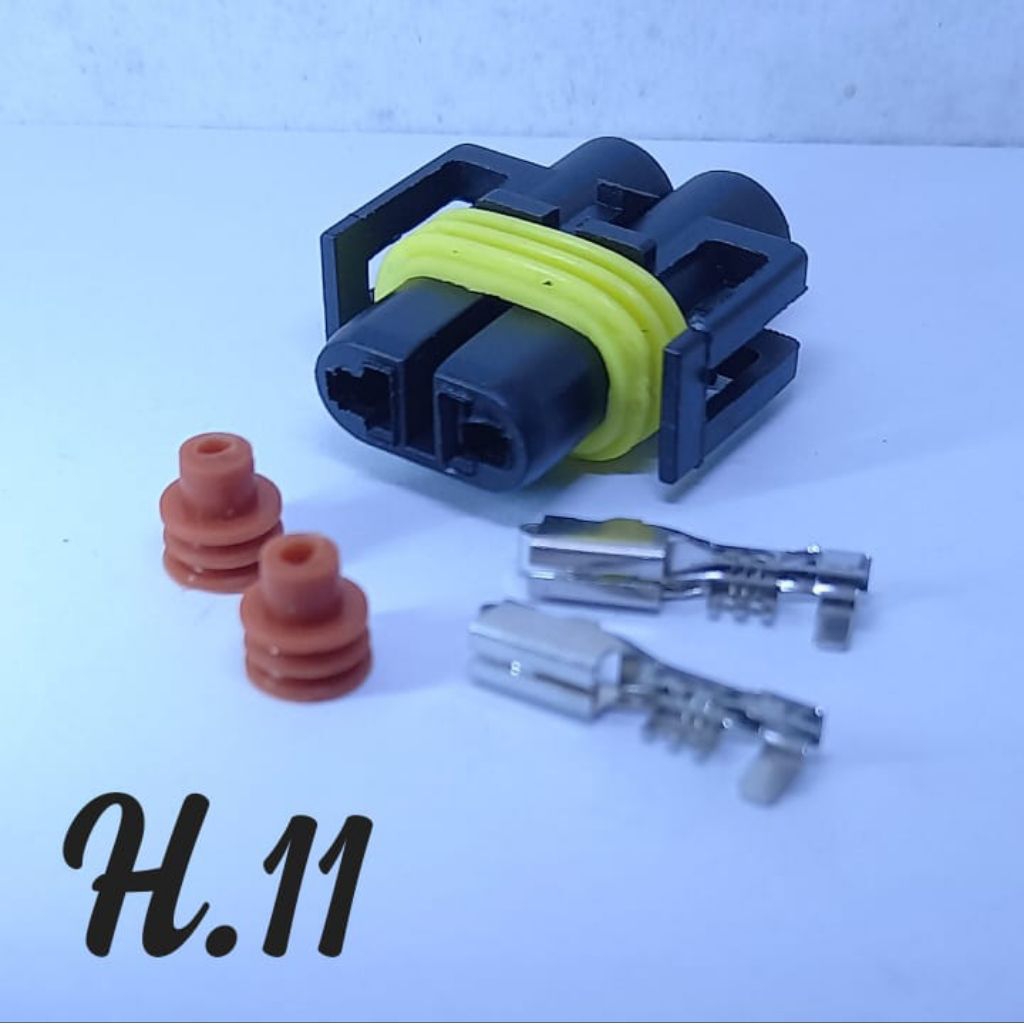 Socket Lampu Kabut Foglamp Mobil H11/H8/H16/H26 Soket HID Biled Projector