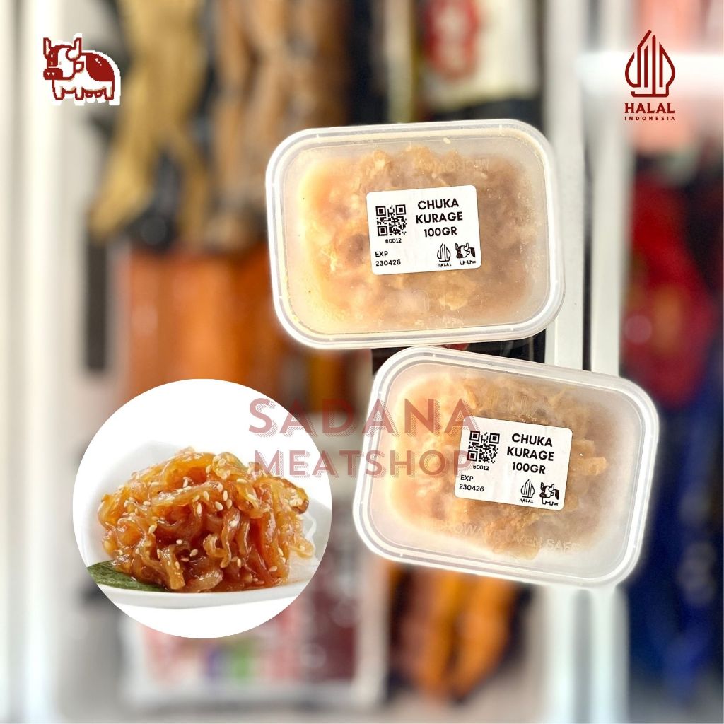 

Chuka Kurage 100gr | Jellyfish Salad Halal Siap Saji – Sadana Meatshop