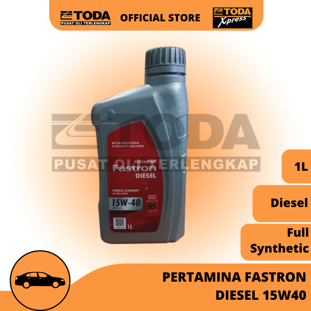Oli Mesin Pertamina Fastron Diesel 15W40 1L Original Oli Mesin Diesel - Oli Mobil Diesel