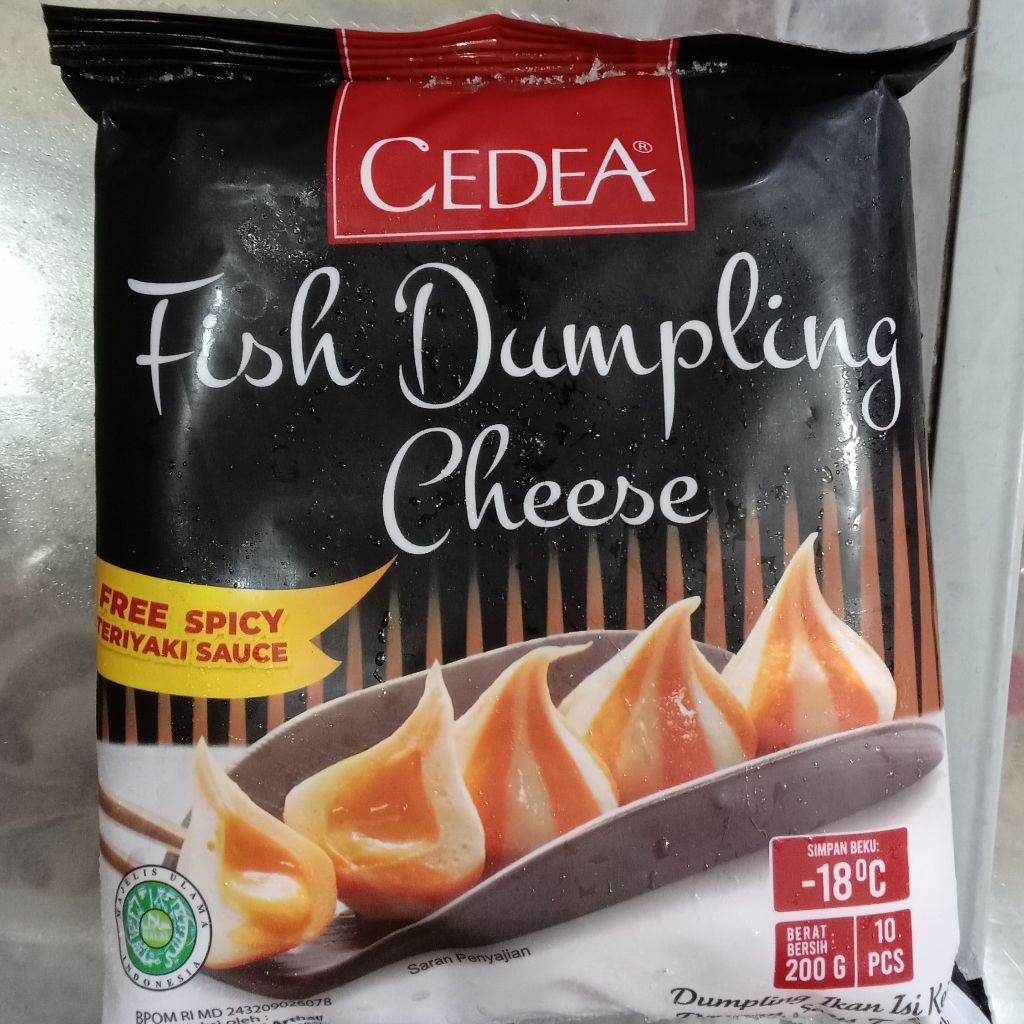 

CEDEA FISH DUMPLING CHESSE 200GR
