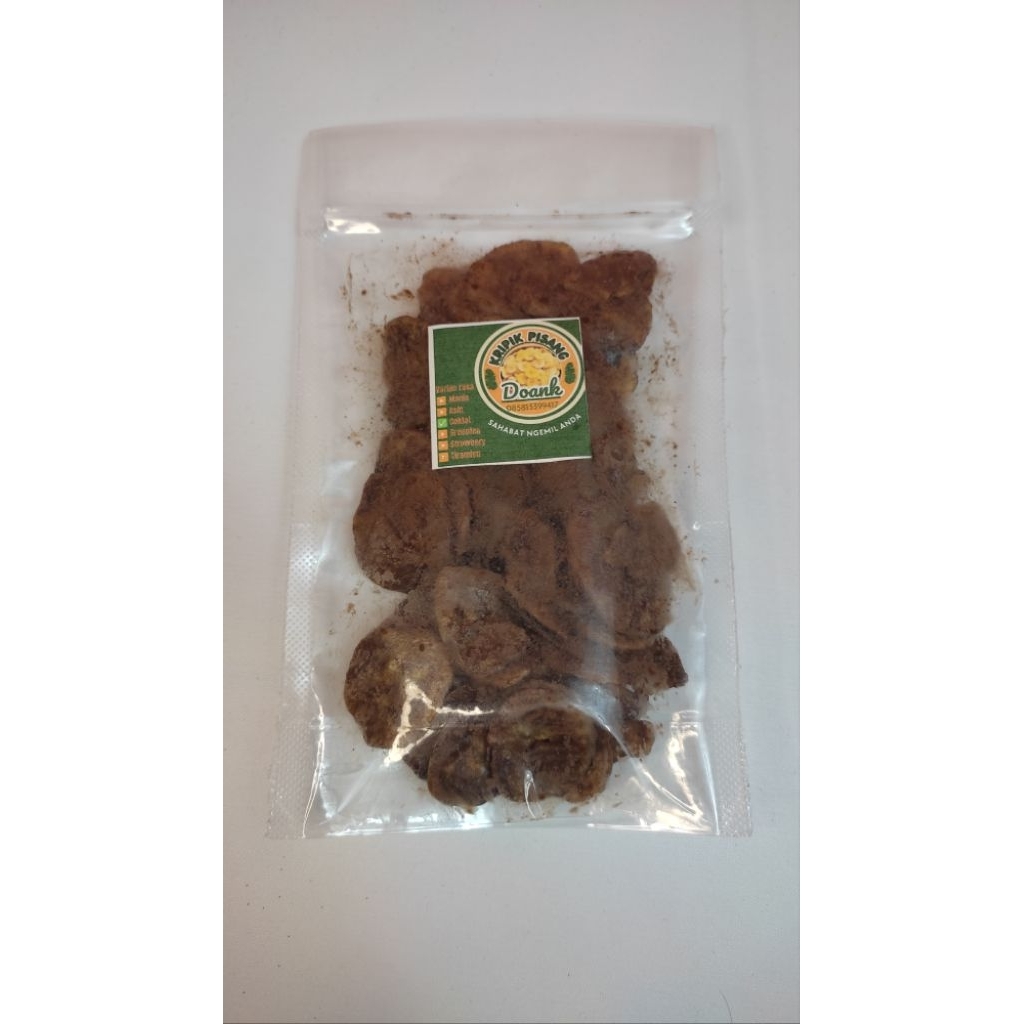 

KRIPIK PISANG RASA COKLAT