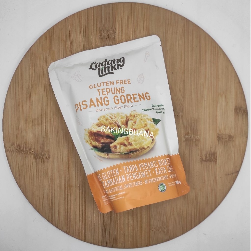 

Tepung Pisang Goreng Glutten Free Ladang Lima