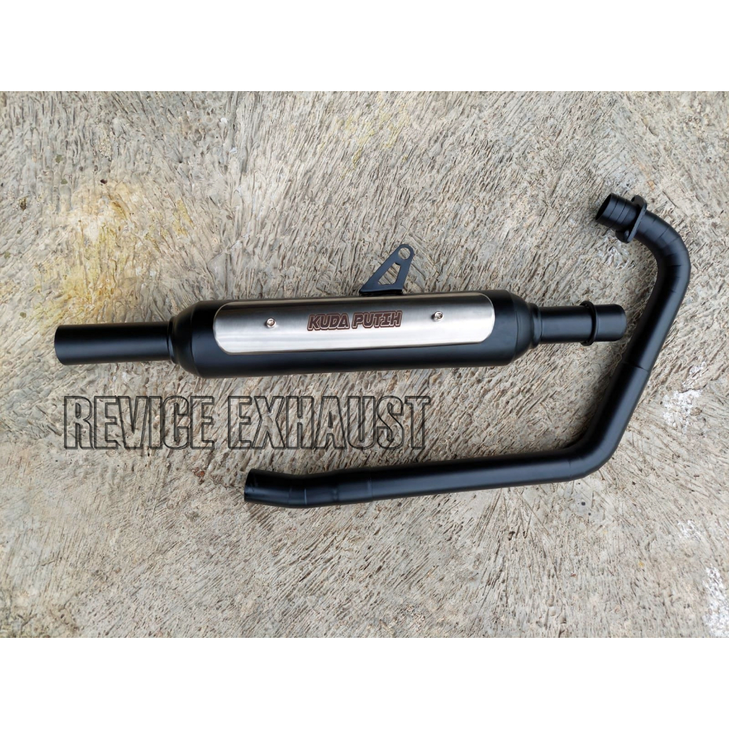 knalpot standar racing kawasaki w175 - knalpot w175 full sistem