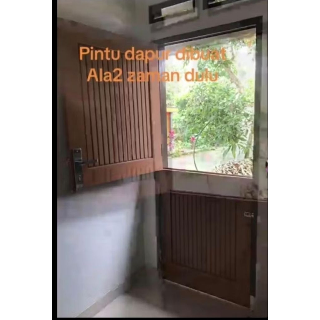 pintu potongan plus kusennya 80x200 pintunya dan kusen mengikuti pintu