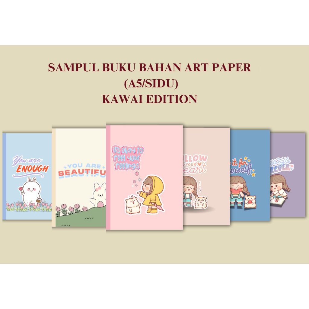 

Sampul Buku Karakter Edisi Kawai Ukuran Sidu/A5 | Smapul Buku Kartun | Sampul Buku Kawai | Sampul Buku Lucu Murah | Sampul Buku Kekinian | Sampul Buku Tema Kawai