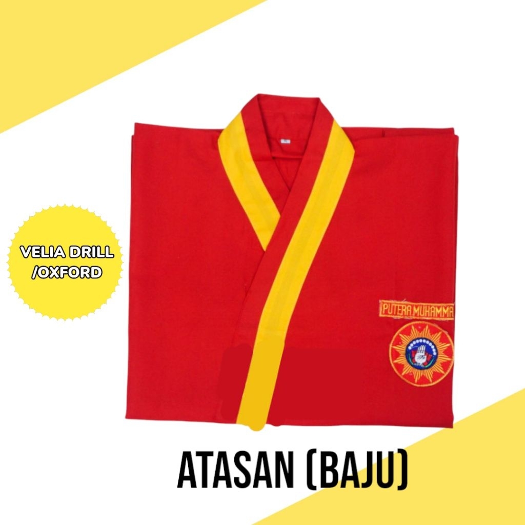 ATASAN SERAGAM TAPAK SUCI / SERAGAM SILAT / BAJU TAPAK SUCI